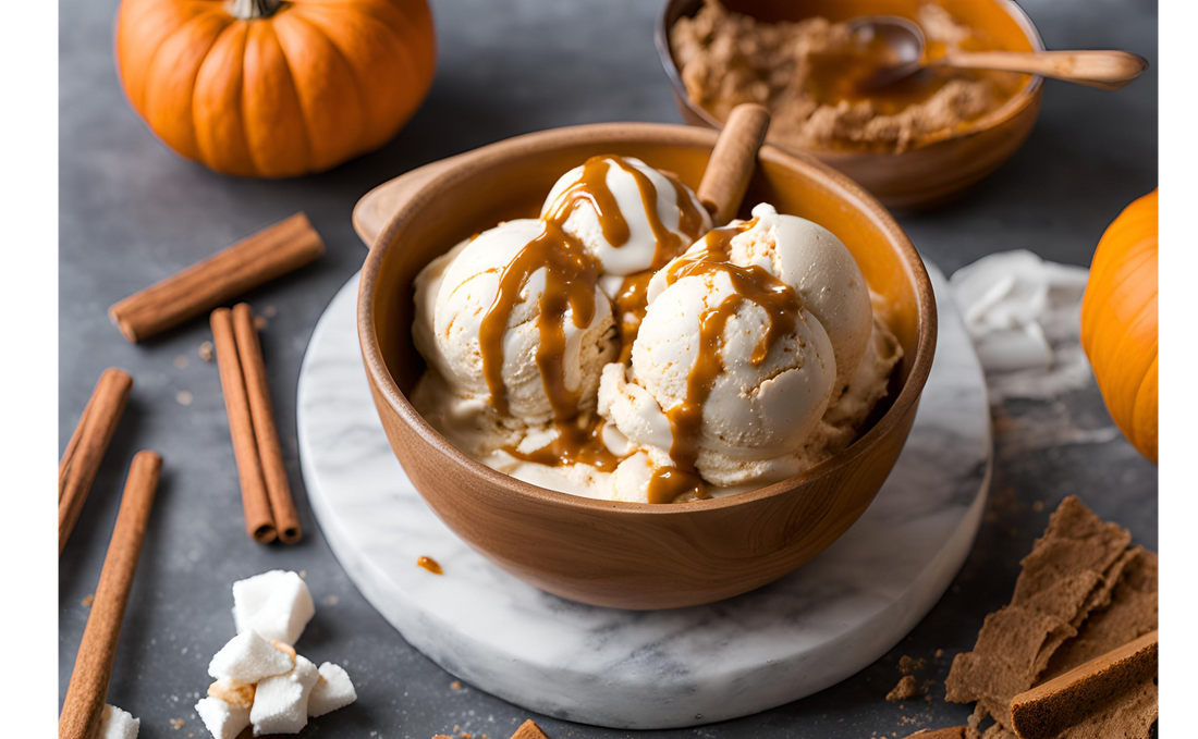 Pumpkin Spice Collagen Ice Cream Dream